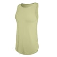 thumbnail image 2 of Vrorvz Quick Dry Shirts for Womens Sleeveless Crew Neck Tank Tops Gym Workout Athletic Yoga Tshirts, 2 of 4