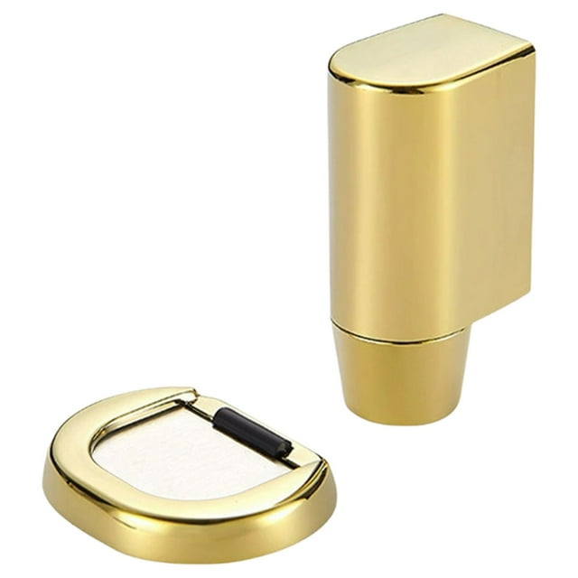 Hearth & Gear Butée de Porte Robuste avec Système de Verrouillage Rétractable Puissant pour la Maison et Utilisation Support de Porte Automatique avec Design Moderne Bouchon Anti-Rayures pour Tapis Rabat de Voiture Alarme de Porte Française