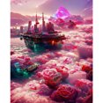 thumbnail image 2 of Cuadros Decorativos Kit de pintura por números DIY Castle Oil Art Picture Craft Home Wall Decor (B1912) Wdftyju embutido en tela, 2 of 9