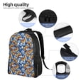 thumbnail image 4 of Rocae Colorful Butterfly1 print Computer bag with separate compartment, suitable for 15 inch laptop backpack, gift for men and women, 4 of 8