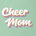 thumbnail image 5 of Wild Bobby Retro Cheer Mom Girl Sports Women Slim Fit Junior Tee, Mint, XX-Large, 5 of 5