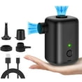 thumbnail image 1 of Portable Dual-Purpose Electric Inflator for Outdoor and Pool Use, 3000 mAh Wireless Air Pump with Multi-Size Nozzles for Inflatable Accessories and Mattresses, 1 of 6