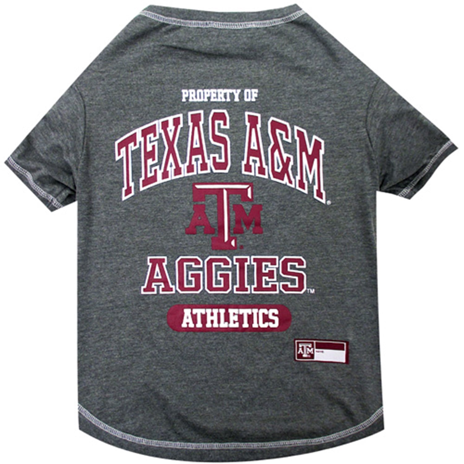 Pets First Collegiate Texas A&M Aggies Pet Dog T-Shirt in 5 Sizes - Medium