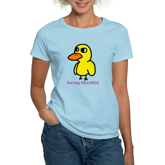 CafePress - Duck Song W/ Lemonade Stand Back (Women) T Shirt - Women's Classic T-Shirt