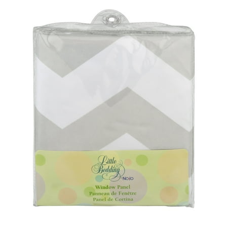 Little Bedding by NoJo Chevron Kids Bedroom Curtain Panel
