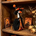 thumbnail image 4 of RUINIXCW 7 Inch Halloween Goose Outfits Desk Duck Outfit Mini Porch Goose Outfit for Desk Goose Figurine Holiday Desktop Goose Clothes Pointed Hat and Cape Set Witch Costume (No Goose), 4 of 8