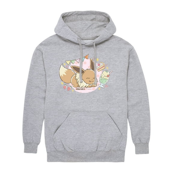 Pokémon - Cafe Eevee - Men's Pullover Fleece Hoodie