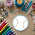 thumbnail image 3 of SHAPES ETC. Large Notepad - Baseball, 3 of 6