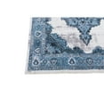 thumbnail image 2 of HR HANDCRAFT RUGS HR Bohemian Floral Oriental Distressed Area Rug for Living Room Modern Home Glacier - 8' x 10', 2 of 5