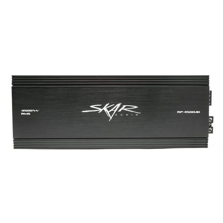 Skar Audio RP-4500.1D Monoblock 4500-Watt Class D MOSFET Subwoofer (Best Class Amp For Subwoofers)
