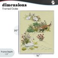 thumbnail image 4 of Stupell Industries Eclectic Animals In Nature Scenes White Framed Giclee Art, 16 x 20, by Grace Popp, 4 of 8