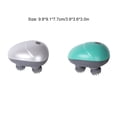thumbnail image 2 of tssuouriy Head Massager Home Use Scalps Scrubbing Device Household Electronic Stress Relief Scalp Massagers Adult Body Massaging Equipment Silver, 2 of 9