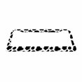 thumbnail image 2 of Sloboki Animal Cow Print Spot License Plate Frame Universal Aluminum Metal Car Tag Holders Cars Decor, 2 of 5