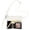 White, variant on Clear Bag Stadium Approved - PU Leather Clear Purse Clear Crossbody bag for Concert Festival