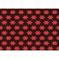 thumbnail image 1 of Ahgly Tapis Rectangulaire Lavable en Machine Intérieur Transitionnel Rouge Safran, 7 Pieds x 10 Pieds, 1 of 7