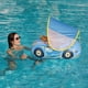 thumbnail image 1 of Asiento inflable de natación de animales para niños de 1 a 4 años (coche deportivo azul) Verano, 1 of 5