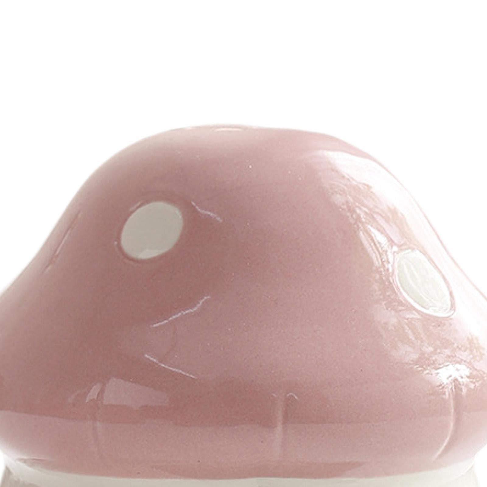 Bvdfgk Ceramic Hamster House Cave Creative Indoor Hideaway House Guinea Pig Hideout for Pink