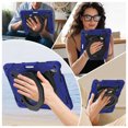 thumbnail image 5 of FJLBDE Case for iPad (A16) 11th/10th Generation 11 inch/10.9 inch 2025/2022 with 360 Kickstand, Shoulder Strap Carrying Protective Cover, Navy Blue, 5 of 6