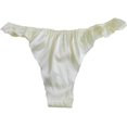 thumbnail image 3 of Yavorrs Women's Silk Thongs Panties Satin Underwear, 3 of 5