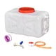 thumbnail image 4 of Contenedor de almacenamiento de agua potable, cubo horizontal reutilizable multiusos blanco 30 kg, 4 of 9