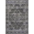 thumbnail image 3 of JONATHAN Y WASHABLE 5 x 8 Area Rug, Alanya Ornate Medallion - Dark Green/Gray, WSH100B-5, 3 of 10