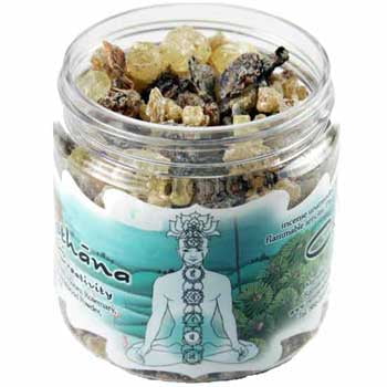 - Prabhuji Home Fragrance Incense Svadhisthana Promote Sensuality Creativity Scented Prayer Resin Jar 2.4oz
