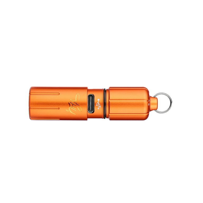 Olight iTHX Pumpkin Orange Rechargeable Keychain EDC Flashlight