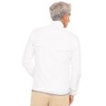 thumbnail image 3 of Coolibar Men's Packable Jacket - UPF 50+ Sun Protection - Arcadian in White, 3 of 6