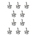 thumbnail image 3 of Anillos de moda Sonducket Estereoscópico en forma de animal Apertura Punk Aleación Plata/Serpiente 10piezas, 3 of 6