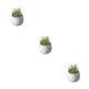 thumbnail image 1 of Billuyoard Plantas suculentas artificiales Simulación Bonsai Fake Flower Potted Party Type1 NO1, 1 of 6