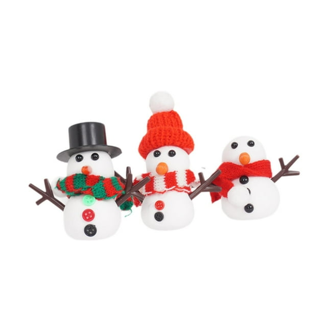 Manualidad de muñeco de nieve perfecl kit creativo Arcilla de modelado secado al aire para niños