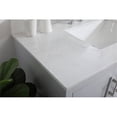 thumbnail image 3 of 42 inch Single Bathroom Vanity in Grey with Backsplash, 3 of 8