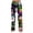03#Dark Gray, variant on Women's Halloween Black Cat Fall Leaf Print Lounge Pants Drawstring Elastic Waist Loose Casual Sleep Pants For Home Wear 3XL