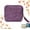 Purple#005, variant on Jewelry Zippered Pocket Case Travel Jewelry Bag Portable Organizer Multiple Compartments for Earrings Necklaces Rings(White)