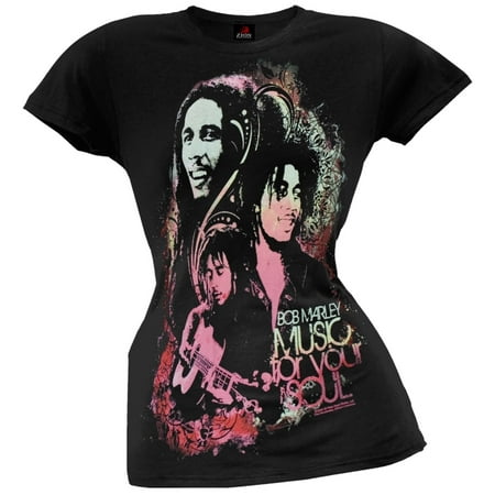 Bob Marley - Soul Juniors T-Shirt (Best Bob Marley Covers)