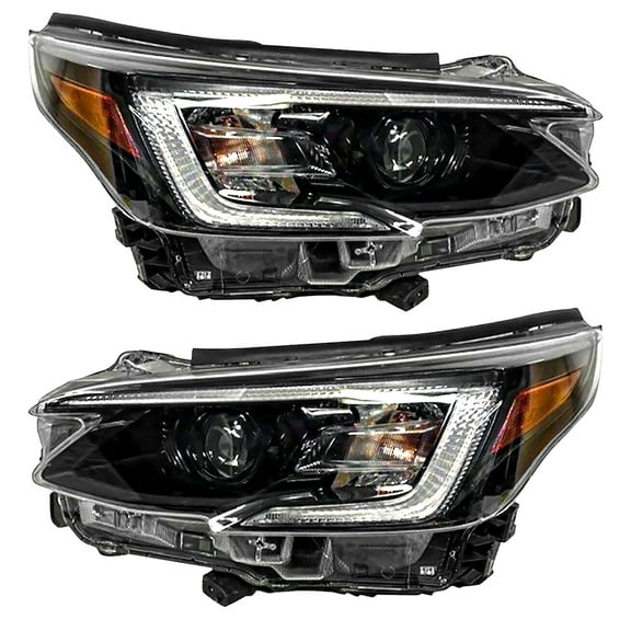 New Pair Of Led Headlights Compatible With Subaru Legacy Premium Sedan 2020 by Part Number 84002AN10A 84002AN11A SU2503172 SU2502172
