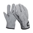 thumbnail image 2 of 2x Durable Outdoor Leather Safety Gloves Fire Welding Gloves Zulema guantes de barbacoa resistentes al calor, 2 of 8