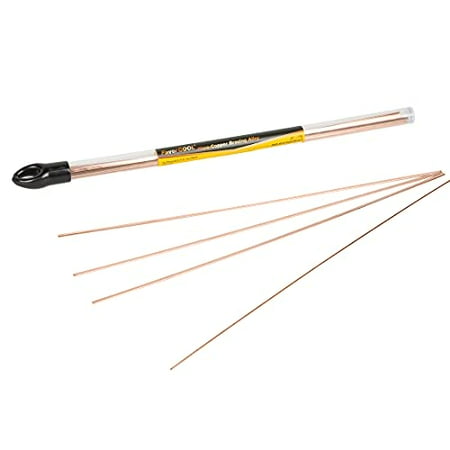 21 Sticks FAVORCOOL JCuPB 1/2 lb Phosphor Copper Brazing Alloy Welding Rods Self Fluxing No Need for Flux 0.050  x 1/8  x 14  Industry Professional Grade Propane Gas Soldering Torch Supply BCuP-2