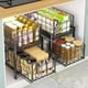 thumbnail image 5 of Kitchen Pull Out Under Sink Shelf Storage Rack Multi Functional Bathroom Layered Spice Storage, 5 of 6