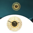 thumbnail image 3 of Estilo retro 30cm Reloj de pared islámico musulmán dorado Zulema Reloj de pared, 3 of 8