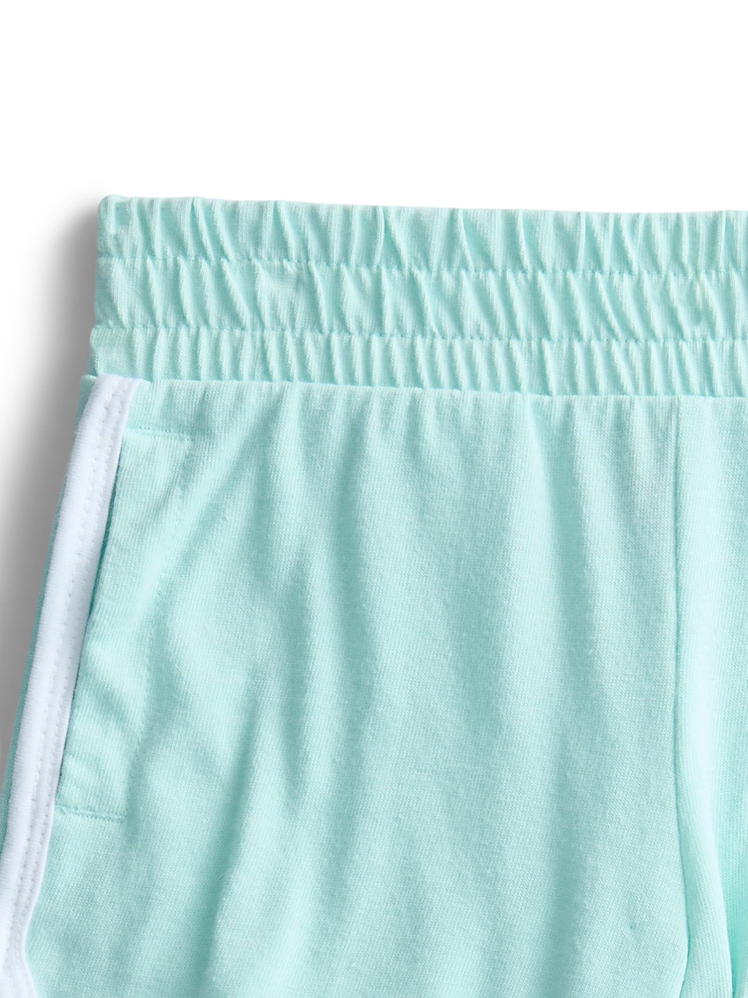 Wonder Nation Girls Dolphin Shorts, 2-Pack, Sizes 4-18 & Plus