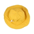 thumbnail image 3 of Baby Girl Sun Hat Wide Brim Hat Breathable Sun Protection Cotton For Small Girls Birthday Vacation 1Pcs, 3 of 5
