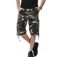 thumbnail image 2 of TRGPSG Men's Cotton Camo Cargo Shorts Relaxed Fit Multi Pocket Outdoor Cargo Work Shorts 34, 2 of 7