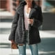 thumbnail image 1 of Puntoco chaqueta de mujer moda de invierno Color sólido manga larga cárdigan de felpa chaqueta tops liquidación de Navidad Puntoco Puntoco-4620, 1 of 6