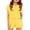X103 Yellow, variant on Glisme Girls Outfit Set Solid Color Short Sleeve Crew Neck Tops With Shorts Outfit Summer Casual Girls Set Size 6-7 Years Dark Green