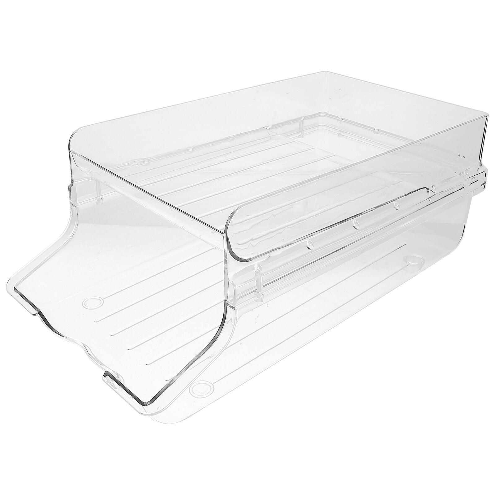 Refrigerator Beverage Storage Rack Transparent Carbonated Drinks