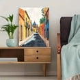 thumbnail image 5 of Colorful Mexican Street Scene Canvas Art/Wall Art， Perfect for Living Room， Bedroom， Office， Dining Room， and Hallway Decoration., 5 of 8