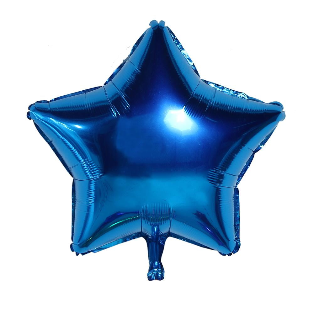 Details about   5PCS 10inch Balloons Four-pointed Star Foil Balloon Wedding Party Decoration 