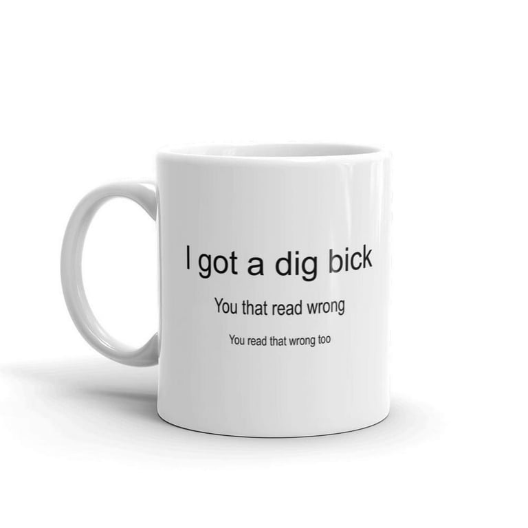 Original UCK Mug, Novelty Mug, Funny Mug, Coffee Mug, Practical Joke Mug,  Rude Mug - ThumbsUp!