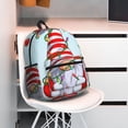 thumbnail image 6 of Goofa Funny Christmas Gnome Print Casual Backpack for Women Men,Waterproof High School Bookbag,Lightweight Travel Daypack,Classic College Backpack,Laptob Backpack, 6 of 6